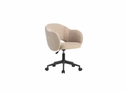Bureaustoel Mondo 56x56x85cm - stof - beige- Bureaustoelen|Bureaustoelen
