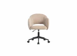 Bureaustoel Mondo 56x56x85cm - stof - beige- Bureaustoelen|Bureaustoelen