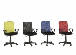 Bureaustoelen|Bureaustoelen|Bureaustoel Mosquito 56x47x99cm - stof - zwart