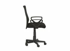 Bureaustoelen|Bureaustoelen|Bureaustoel Mosquito 56x47x99cm - stof - zwart