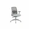 Bureaustoelen|Bureaustoelen|Bureaustoel Office 64x57,5x91cm - stof - grijs