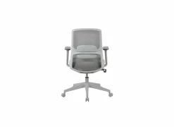 Bureaustoelen|Bureaustoelen|Bureaustoel Office 64x57,5x91cm - stof - grijs