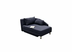 Chaise longue Roy Recamière 149x90cm - stof - blauw met bedfunctie- Slaapbanken|Fauteuils
