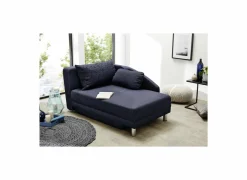 Chaise longue Roy Recamière 149x90cm - stof - blauw met bedfunctie- Slaapbanken|Fauteuils