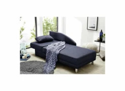 Chaise longue Roy Recamière 149x90cm - stof - blauw met bedfunctie- Slaapbanken|Fauteuils