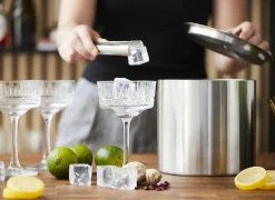 Ijsemmers & Cocktail Shakers|Champagne-emmer 3L - RVS - zilver