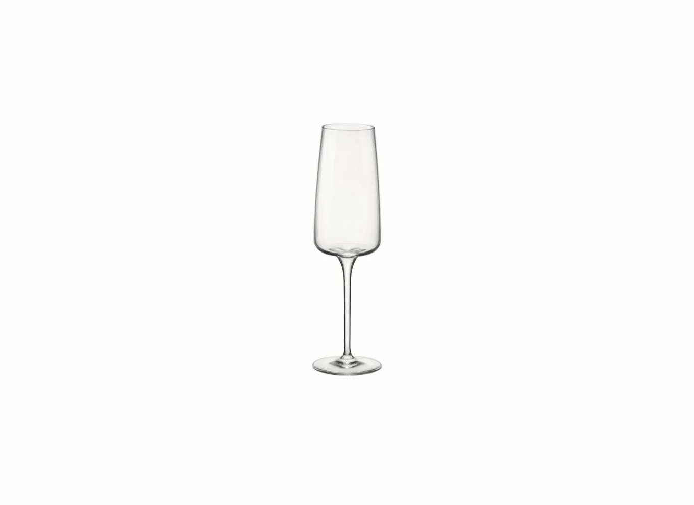 Champagneglazen|Aperitiefglazen|Champagneglas Planeo 24cl - glas - transparant set van 4