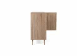 Commode Bali 102x40x87cm - melamine - sonoma eik- Commode|Commode