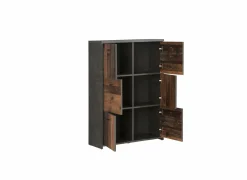 Commode|Commode|Commode Best Chest 77x30x113cm - decor - old wood & beton