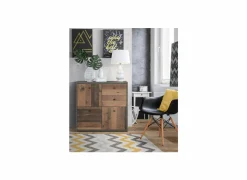 Commode Best Chest 77x30x78cm - decor - old wood & beton- Commode|Commode