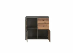 Commode Best Chest 77x30x78cm - decor - old wood & beton- Commode|Commode