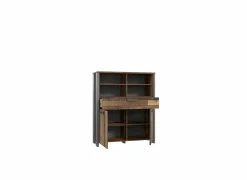 Commode|Commode|Commode Clif 107x42x128cm - decor - old wood & beton