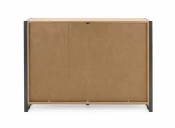 Commode Denver 120cm - decor - artisanale eik & anthraciet- Commode|Commode