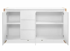 Commode|Commode|Commode Denver 160x40x88cm - decor - wit & artisanale eik