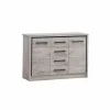 Commode|Commode|Commode Elias 120x40x83cm - decor - grijze eik