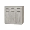 Commode|Commodes|Commode Elmo 108x38x110cm - decor - new grey oak