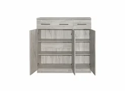 Commode|Commodes|Commode Elmo 108x38x110cm - decor - new grey oak