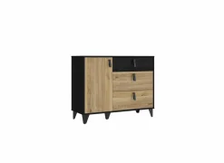 Commode|Commodes|Commode Lya 108x42x86cm - decor - cabezone oak & mauvella oak