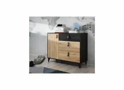Commode|Commodes|Commode Lya 108x42x86cm - decor - cabezone oak & mauvella oak