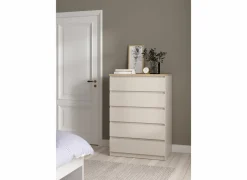 Commode Naia 77x50x112cm - decor - cashmere/jackson hickory- Commode|Commode