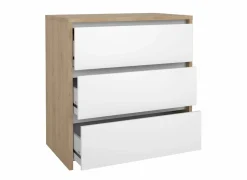 Commode Next 80x48x84cm - decor - wit/jackson hickory- Commode|Commode