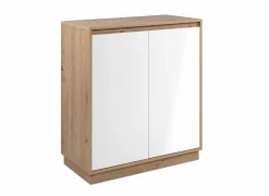 Commode|Commode|Commode Phoenix 79cm - decor - artisanale eik & wit