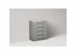 Commode|Commode|Commode Select 80x42x100cm - decor - zijdegrijs