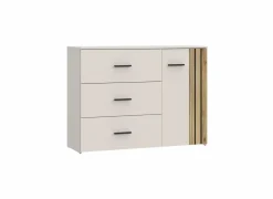 Commode Waikato 120x41x91cm - decor - mauvella eik & zand- Commode|Commode