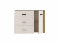 Commode Waikato 120x41x91cm - decor - mauvella eik & zand- Commode|Commode