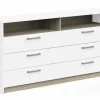 Commode Watson 163x41x103cm - decor - kronberg eik & wit- Commode|Commode
