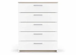 Commode|Commode|Commode Watson 80x41xH103cm - decor - kronberg eik & wit