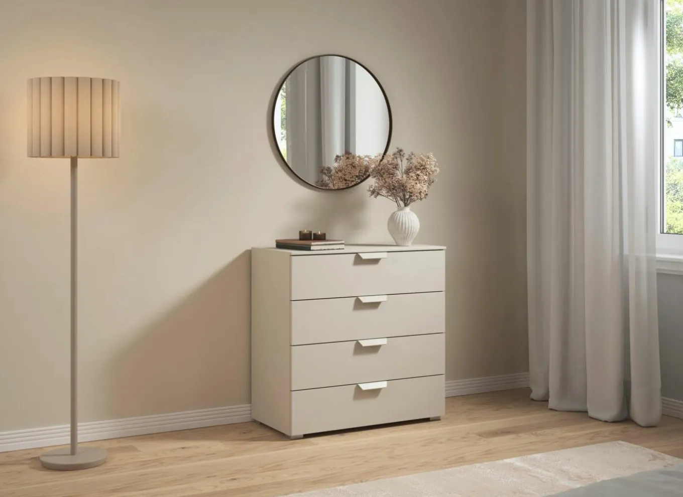 Commode|Commode|Commode 80x42x81cm - decor - champagne