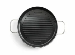 GreenPan Dagelijkse Kost grillpan Ø28cm - aluminium - olijfgroen- Grillpannen