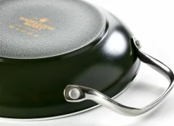 GreenPan Dagelijkse Kost sahan Ø24cm - aluminium - olijfgroen- Braadpannen