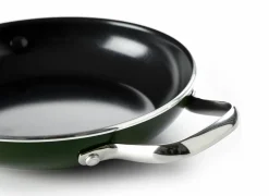 GreenPan Dagelijkse Kost sahan Ø24cm - aluminium - olijfgroen- Braadpannen