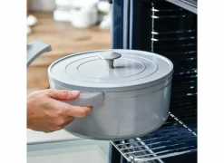 Stoofpotten|Dagelijkse Kost stoofpot Ø26cm - aluminium - beige & grijs