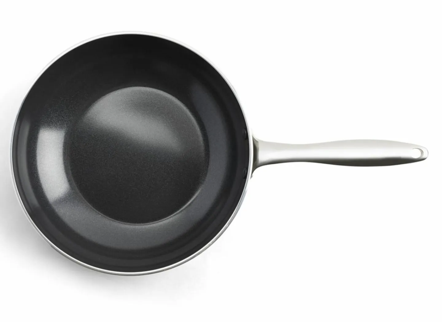 GreenPan Dagelijkse Kost wokpan Ø28cm - aluminium - olijfgroen- Wokpannen