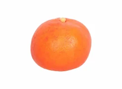 Decoratieve Accessoires|Deco Mandarijn Ø7,3cm - kunststof - oranje