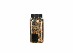 Kerstdecoratie|Kaars & Houder|Decoratie steentjes Marbles  650ml
