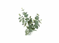 Decoratietak Eucalyptus H65cm - kunststof - groen- Kunsttakken