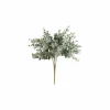 Decoratietak Eucalyptus James H30cm - kunststof - groen/geel- Kunsttakken|Kunstbloemen