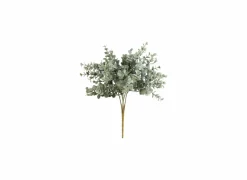 Decoratietak Eucalyptus James H30cm - kunststof - groen/geel- Kunsttakken|Kunstbloemen