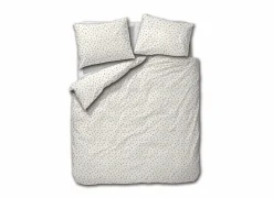 Dekbedovertrek Clover 240x200/220cm - percale - wit- Dekbedovertrekken