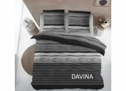 Dekbedovertrek Davina 270x220cm katoen- Dekbedovertrekken