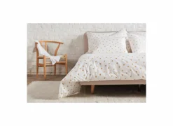 Dekbedovertrek Golden Hearts 260x220/240cm percale katoen- Dekbedovertrekken