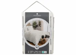 Dekbedovertrekken|Dekbedovertrek Kain 240x220cm - katoen - wit & zwart