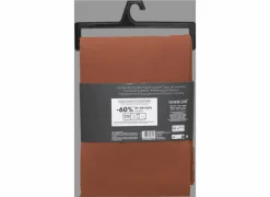 Dekbedovertrek 240x220cm - katoen - terracotta excl. kussenslopen- Dekbedovertrekken