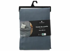 Dekbedovertrek 140x220cm - katoen - orage excl. kussenslopen- Dekbedovertrekken