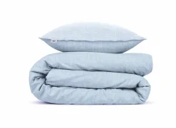 Dekbedovertrekken|Dekbedovertrek Zohome 140x220cm - katoen - sky blue