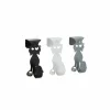 Kinderkapstokken|Deurkapstokken|Deurhanger Curious cat 4,5cm, set van 3